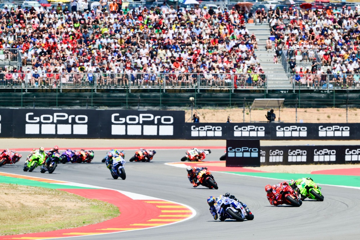motogp aragon - ilustrasi berita MotoGP Aragon: Kembalinya Balap di MotorLand dan Tantangan Jadwal Padat